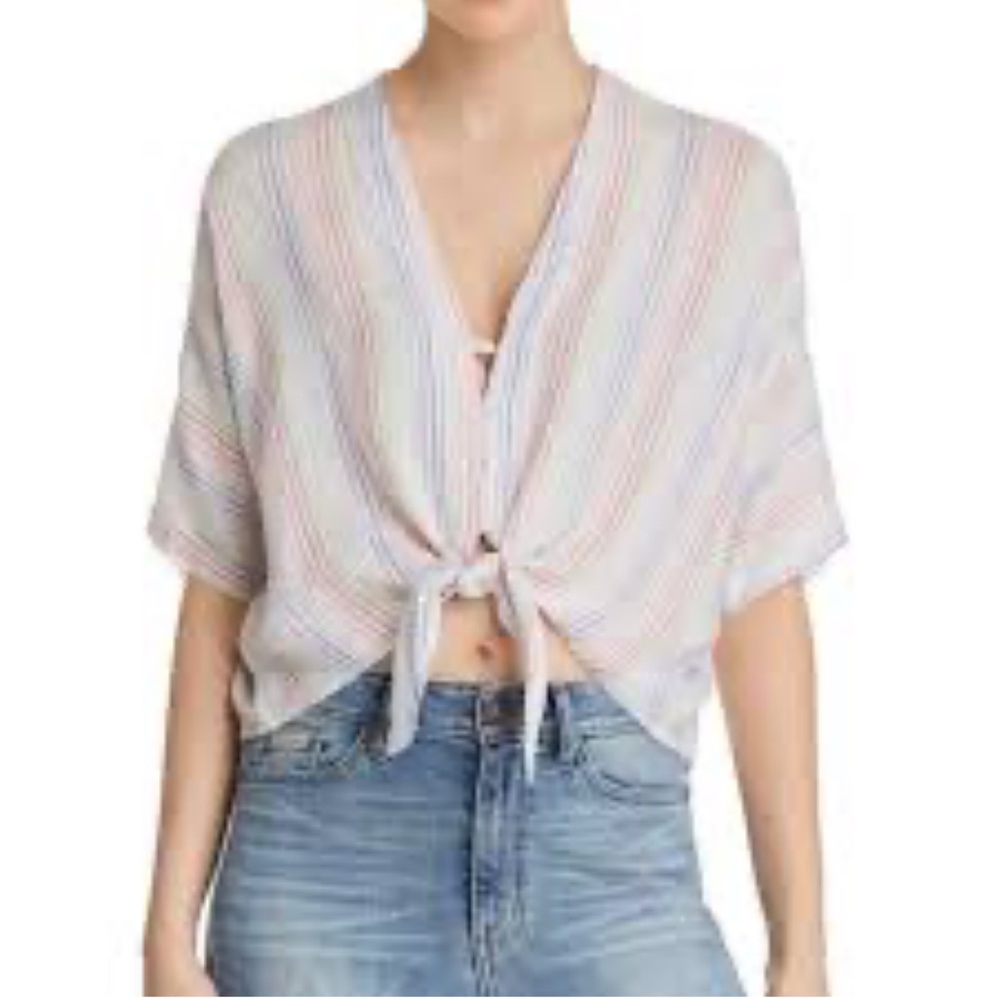 Rails Multicolor Striped Blouse